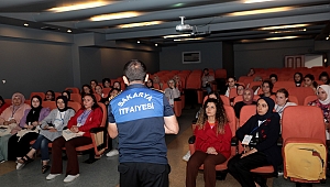Büyükşehir Gençlere ‘Ateşe Müdahaleyi’ Öğretti