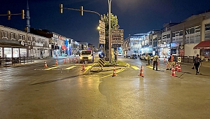 Büyükşehir Şehrin Kalbinde Gece Mesaisinde