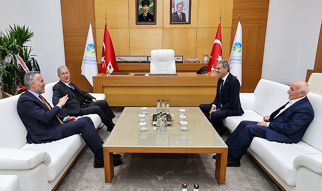 Başkan Alemdar, Hulusi Akar’ı ağırladı