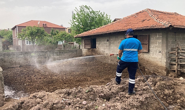 Büyükşehir ekipleri haşere ve vektörlere karşı etkin mücadele yürütüyor