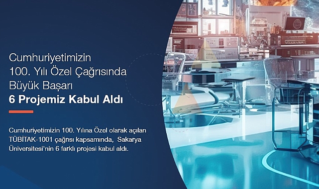 SAÜ’den TÜBİTAK Projelerinde Büyük Başarı