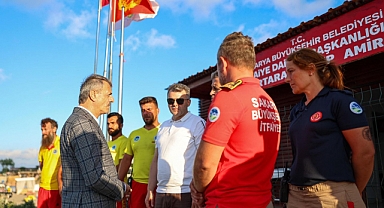 Başkan Alemdar, Cankurtaranlarla Buluştu: “Hedefimiz Sezonu Kayıpsız Tamamlamak”