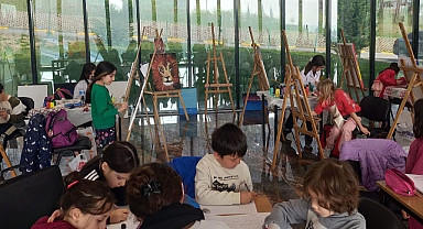 Gençler Ve Çocukların Sergi Heyecanı Ayçiçeği Bisiklet Vadisi'nde Yaşanacak