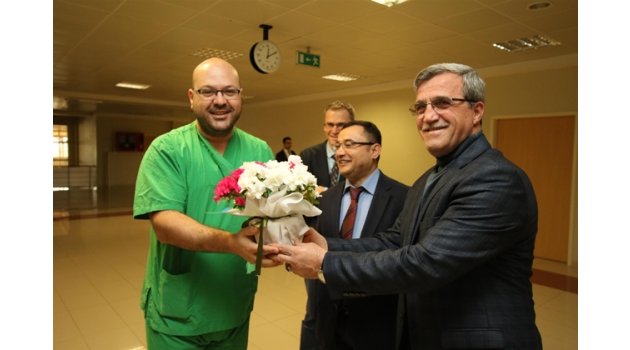 Başkan Akcan'an Tıp Bayramı Kutlaması