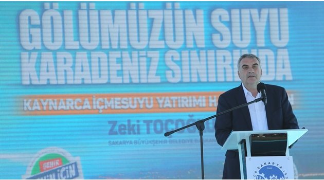 İlk Kaynak Atıldı Gölün Suyu Karadeniz Kıyısında