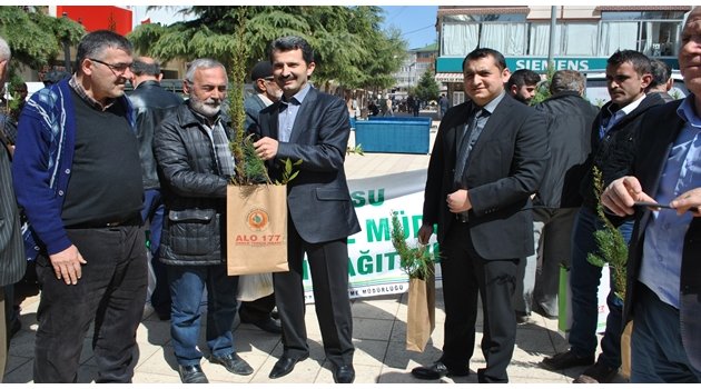 Kocaali'de Fidan Dağıtıldı