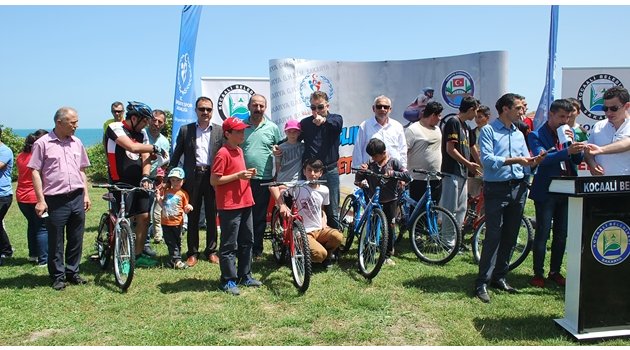Sağlık İçin Bisikleti Seçin Kocaali`de Yapıldı