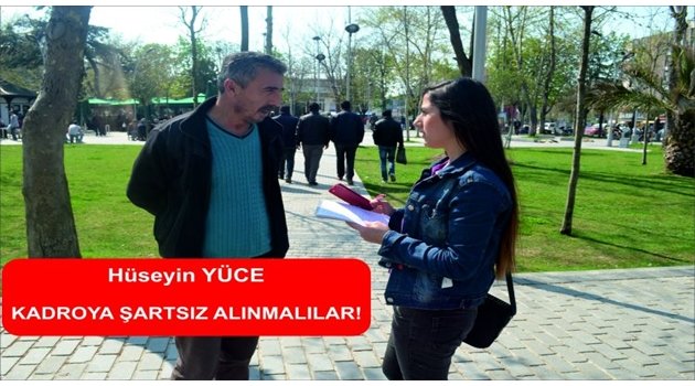 SAKARYALI TAŞERON KADRO TASARISINDAN MEMNUN DEĞİL!