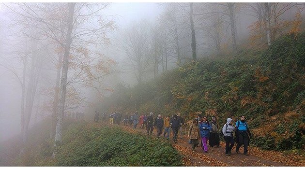 Sonbahar Yürüyüşleri Keremali de Devam Etti