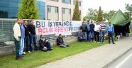 25 İşçi Fabrika Önünde Açlık Grevine Başladı 