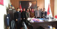 Ak Kadınlar Karapürçek Emniyetini Ziyaret Etti
