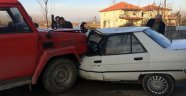 Akyazı'da Trafik Kazası 4 Yaralı