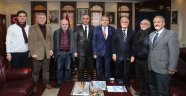 Amatör Spor Kulübünden Yılmazer'e Ziyaret