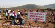 Bahçelievler Gazi İlkokulu'ndan Hatıra Ormanı Projesi