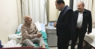 Başkan Kaya Hastanede Yatan Hastaları Ziyaret Etti