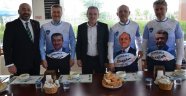 Başkan Öztürk Şampiyonları Ağırladı