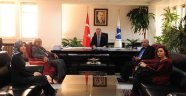 Beyazay Derneği’nden Rektör Elmas’a Ziyaret