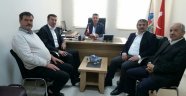 Çelik'ten Muhtarlar Derneğine Ziyaret