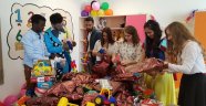 Çocuk Hastalar Bayramın Tadını Çıkardı