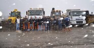 Erenlerin Karla Mücadele Ekipleri Hazır