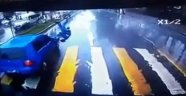 Gence Çarpıp Kaçan Otomobili Otobüsün Kamerasından Buldular 