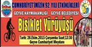 Geyve de 'Halk Bisiklet Turu' Düzenlenecek
