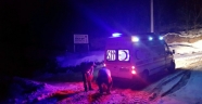 Hastaya Ulaşmak İsteyen Ambulans Kara Saplandı