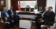İL BAŞKANLARINDAN BAŞKAN KAYA’YA ZİYARET
