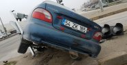 Kontrolden Çıkan Otomobil Refüje Çıktı: 1 Yaralı