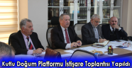 Kutlu Doğum Platformu İstişare Toplantısı Yapıldı