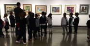 Minikler Usta İsimlerin Eserlerini İnceledi