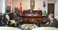 Öğrenciler İl Jandarma Komutanı Dursun’un Makamına Oturdu
