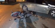 Otomobil ve Motosiklet Çarpıştı: 1 Ölü