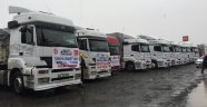 Sakarya’dan Halep’e 18 Tır Yardım Malzemesi Gönderildi 