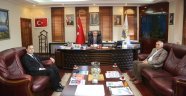 Sapanca Yeni Emniyet Müdürü Yıldırım’dan Başkan Yılmazer’e Ziyaret