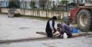 Sapancada Yağmur Suyu Mazgalları Yerini Aldı