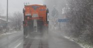Serdivan Belediyesi Kar Yere Düşmeden Harekete Geçti