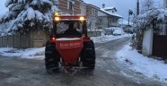 Serdivan'da Karla Mücadele Devam Ediyor
