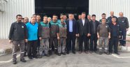 Toçoğlu İşçilerle Buluştu