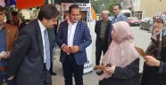 Üstün Dilmen de Pazar Esnafıyla Bir Araya Geldi