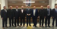 Üstün İlçe Başkanlarıyla Buluştu