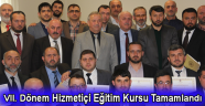 VII. Dönem Hizmetiçi Eğitim Kursu Tamamlandı