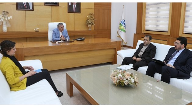 Toçoğlu Genel Sekreter Musavi’yi Ağırladı